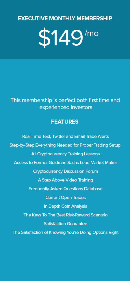 cryptocurrency trading strategy monthly membership