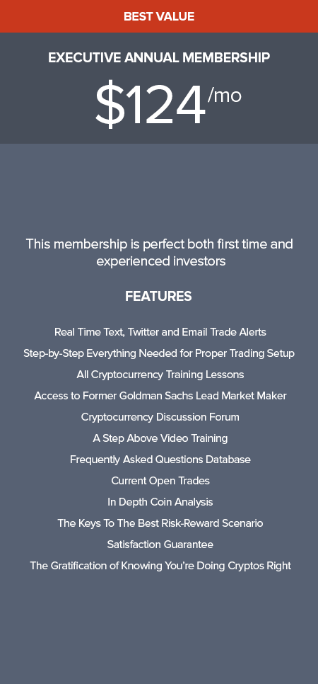 cryptocurrency trading strategy monthly membership
